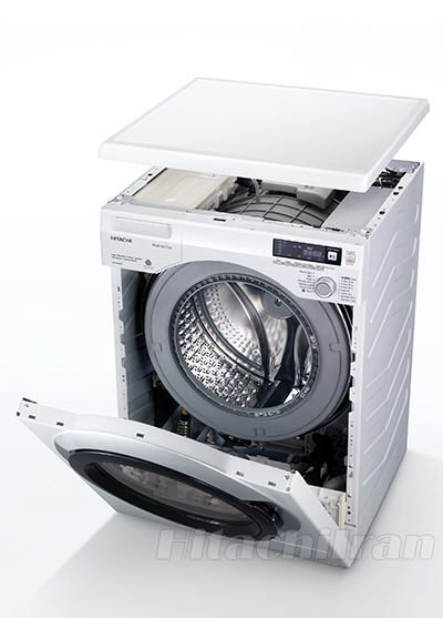 ماشین لباسشویی 7 کیلویی هیتاچی HITACHI WASHING MACHINE BD-W70PV